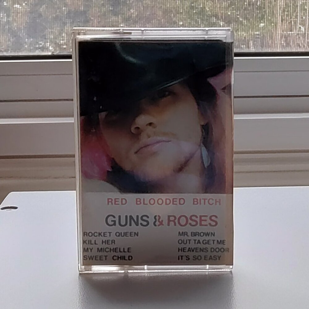 Ultra Rare Guns N Roses Fan Club Promo Concert Cassette